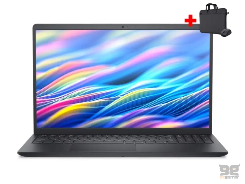 DELL 15 DC15250 15.6 inch FHD 120Hz Core 3 100U 8GB 512GB SSD laptop + Torba + Mis 