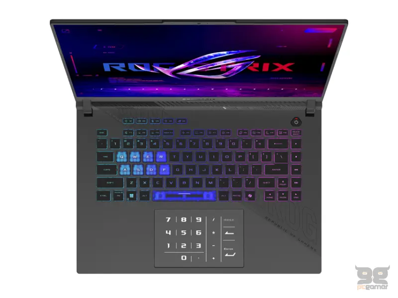 ASUS ROG Strix G16 G614FP-S5084 (16 inča 2.5K, Ryzen 9 9955HX, 32GB, SSD 1TB, GeForce RTX 5070) laptop 