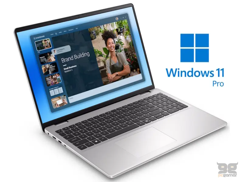 DELL 16 DC16251 16 inch FHD+ 300nits Core 5 120U 16GB 512GB SSD Backlit FP Win11Pro metalni silver laptop 