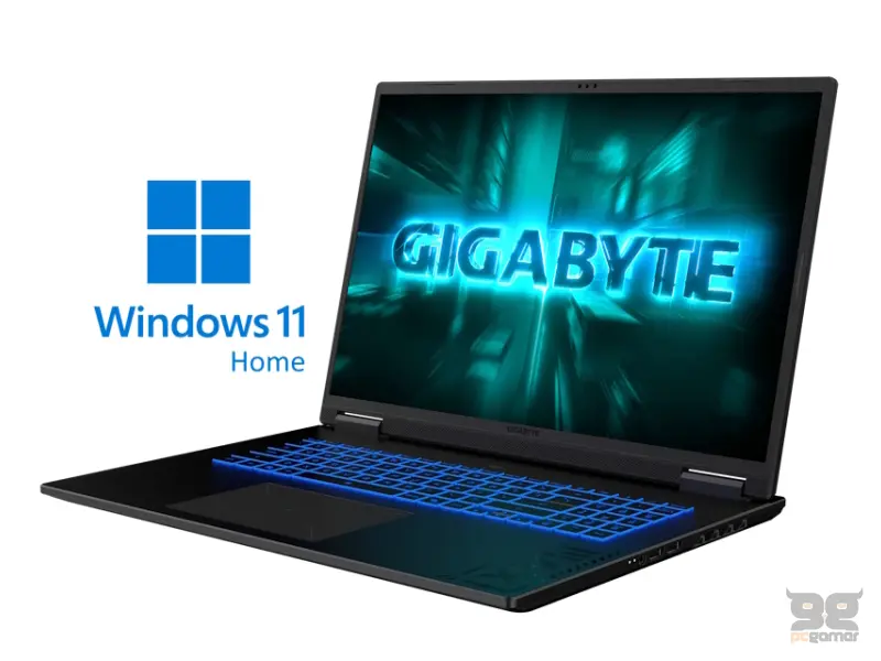 GIGABYTE A18 3VH 18 inch QHD+ 165Hz 300nits AMD Ryzen 7 260 16GB 1TB SSD GeForce RTX 5060 8GB RGB Backlit Win11 Home gaming laptop 