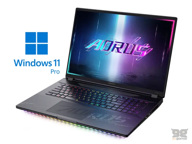GIGABYTE AORUS MASTER 18 BZH 18 inch QHD+ 240Hz 1200nits Core Ultra 9 275HX 64GB 2TB SSD GeForce RTX 5090 24GB RGB Backlit Win11Pro gaming laptop 