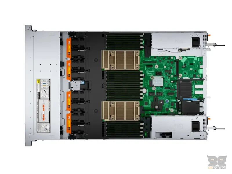 DELL PowerEdge R660 2x Xeon Silver 4509Y 8C 2x32GB H755 2x480GB SSD RI 1100W (1+1) 3yr ProSupport + šine 