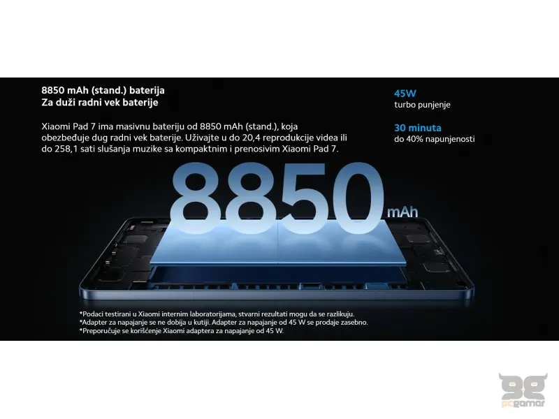 XIAOMI PAD 7 - 8+128GB GREY