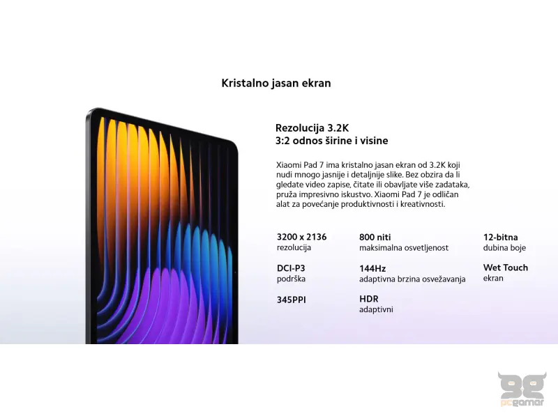 XIAOMI PAD 7 - 8+256GB GREY