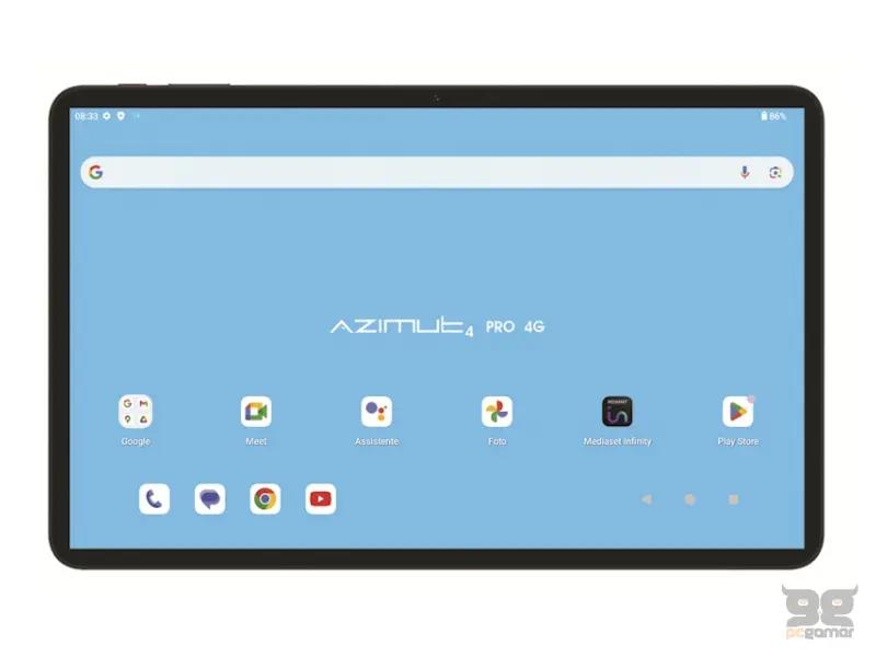 MEDIACOM Smartpad AZIMUT4 PRO 4G Phone SP1AZ46P 11.97 inch T616 Octa Core 2.0GHz 6GB 128GB Android 14.0 