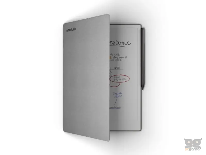 reMarkable Paper Pro - Book Folio Polymer Gray