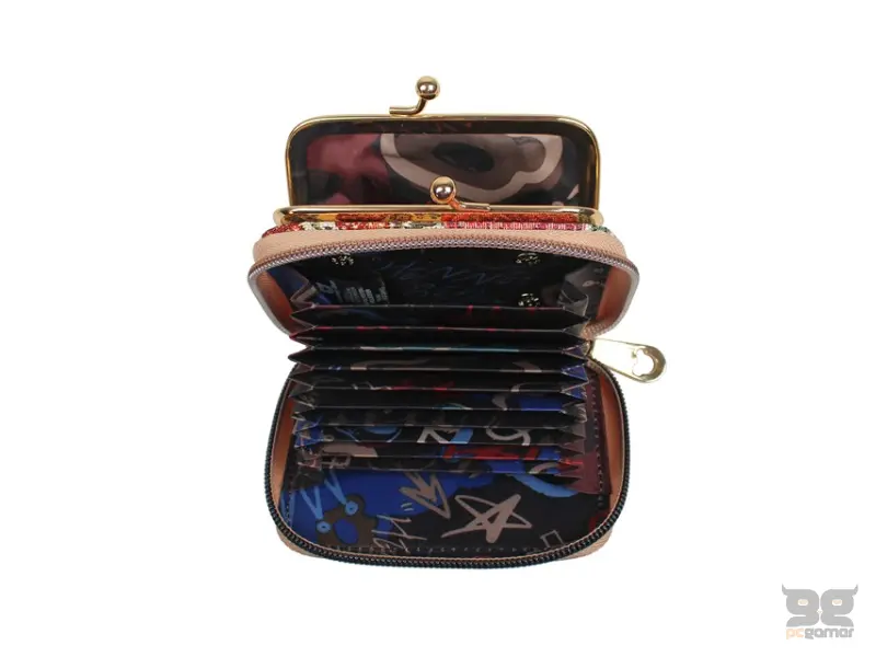 HENNEY BEAR HW-132 FLORAL SUMMER BEIGE Novčanik 