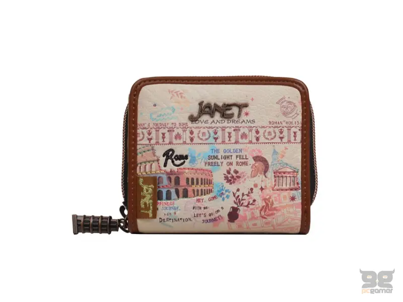 JANET JW-010B A TOUR OF ROME Novčanik 