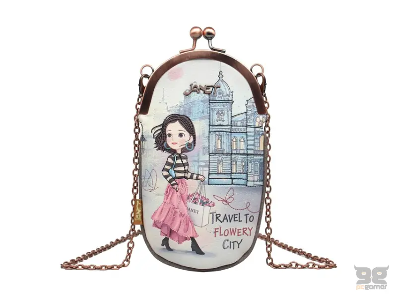 JANET J-031B FLOWERY CITY Novčanik 