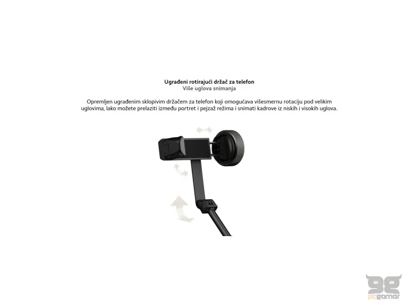 Xiaomi Zoom Floor Selfie Stick Tripod 62"