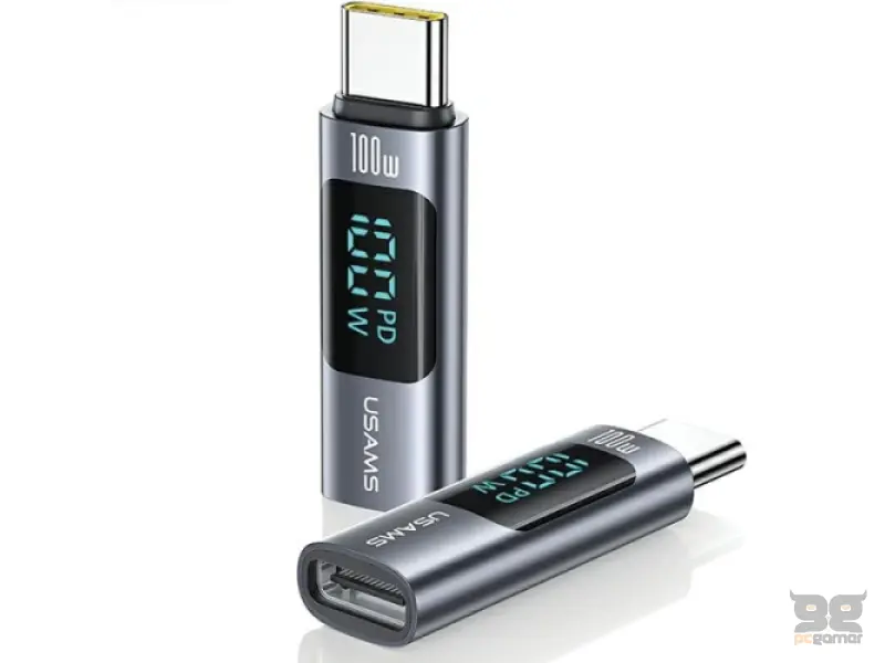 USAMS Adapter Type-C to C digital display 100W