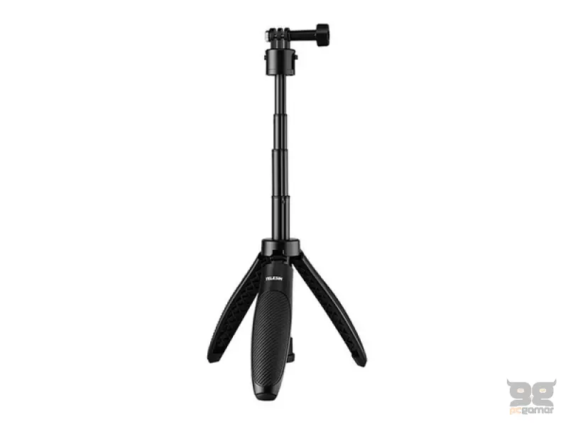 Telesin S1-MNP-02 Mini tripod selfie stick with quick release adapte