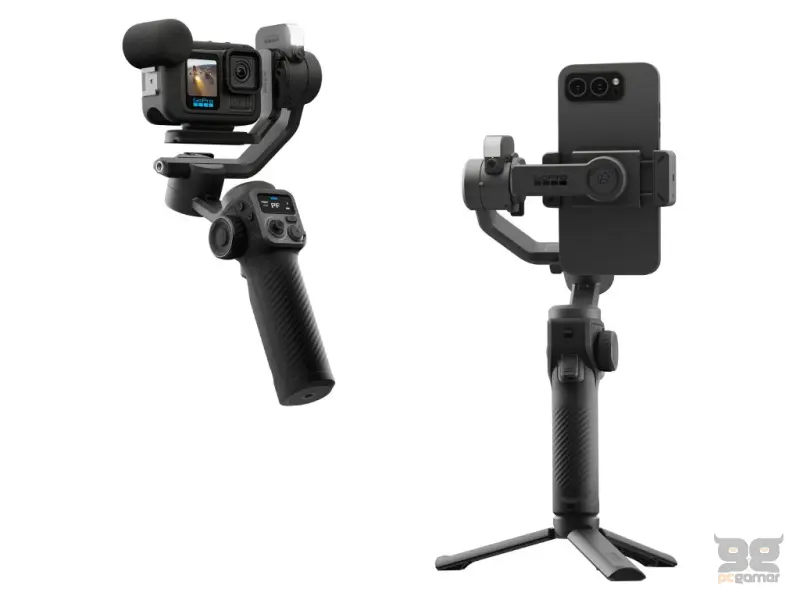 GoPro Fluid Pro AI Multi-Device 3-axis Gimbal Stabilizer With AI Tracking, 18-Hour Battery Life