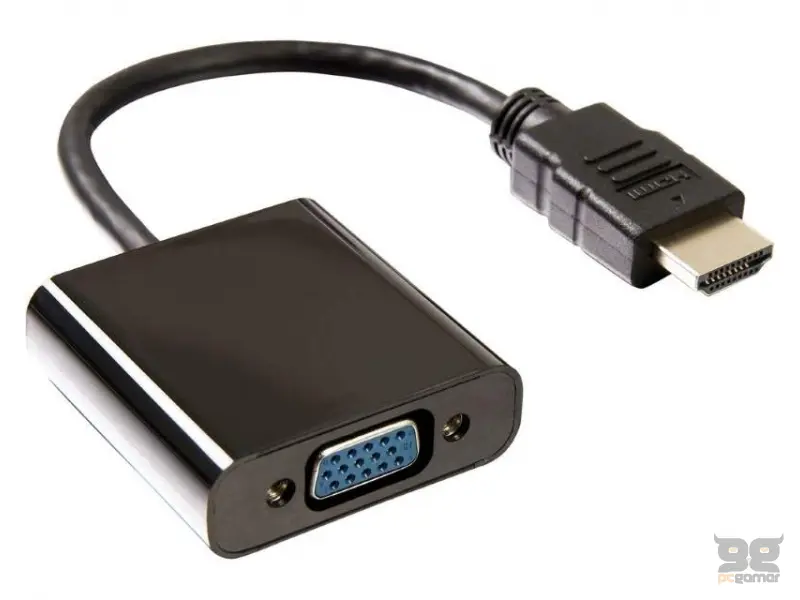 E-GREEN Adapter - Konvertor HDMI (M) -  VGA D-sub (F)