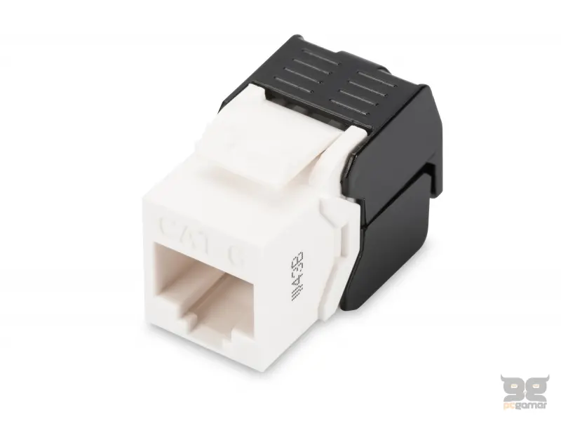 Digitus CAT 6 Keystone Jack, unshielded RJ45 to LSA, tool free connection, incl. cable tie