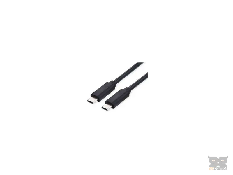 Roline VALUE Y-naponski kabel 2×IEC320 C13, 1.8m, crni