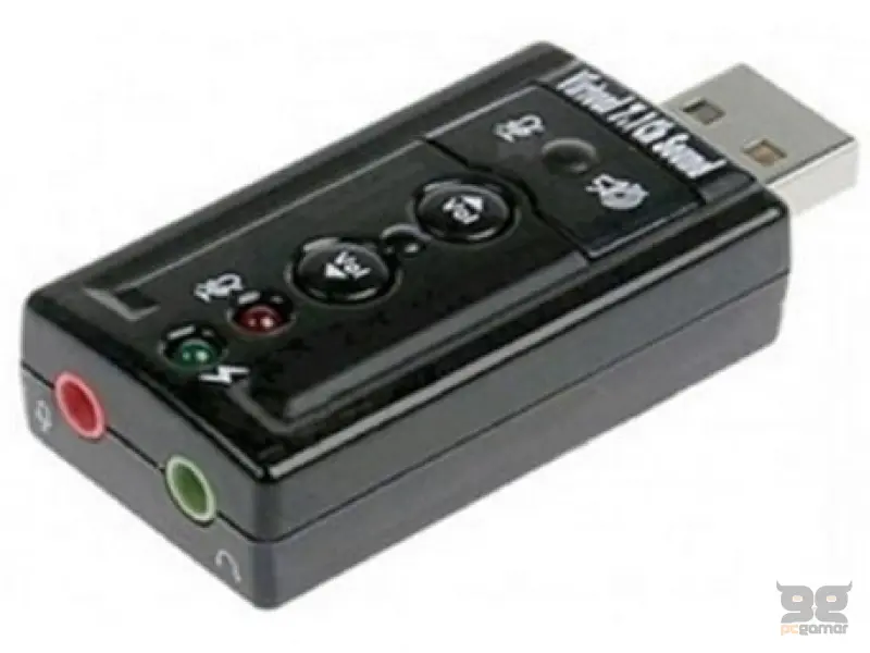 E-GREEN USB virtual 7.1 Zvučna karta PRO