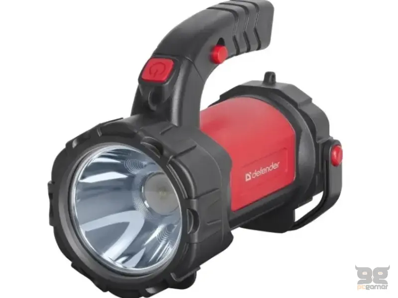 Defender Technology Camping lamp FL-21 rotary handle, Li battery, red