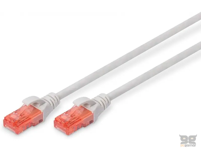 Digitus Kabl UTP patch CAT6 15m sivi