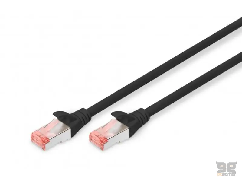 Digitus Kabl S-FTP CAT6 1m crni
