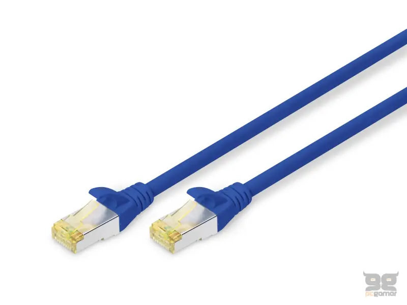 Digitus Kabl S-FTP patch CAT6A 1m plavi