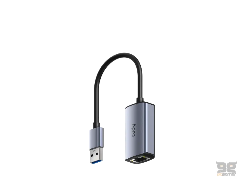 CUDY Mrezni adapter UE10A USB-A 3.0 - RJ45 Gigabit, Metal