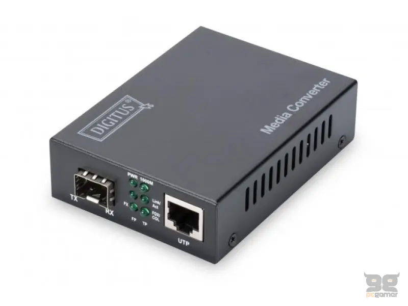 Digitus Media converter RJ45 / SFP, 10/100/1000 Gigabit