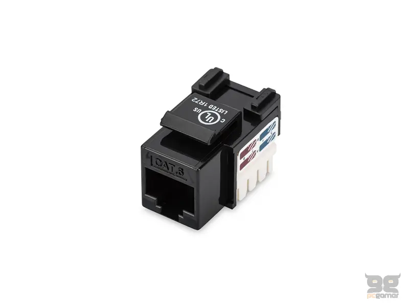 Digitus CAT 6 Keystone Jack, unshielded RJ45 to LSA