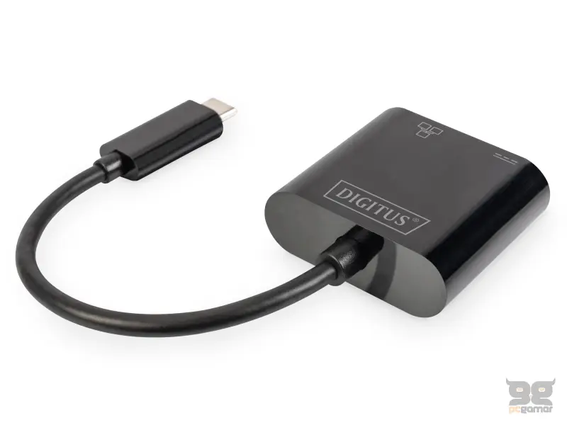 Digitus HUB USB Type C to RJ45 Gigabit Ethernet + Type C PD