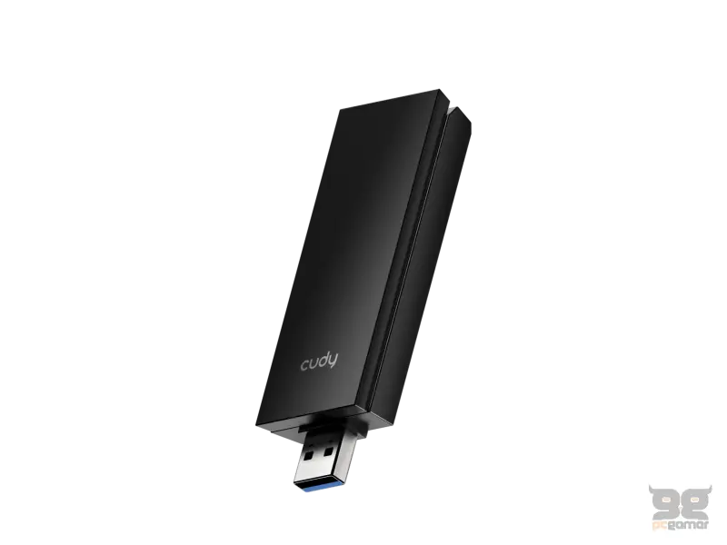 CUDY Adapter WU5400 AX5400 Tri-Band Wi-Fi 6/6E