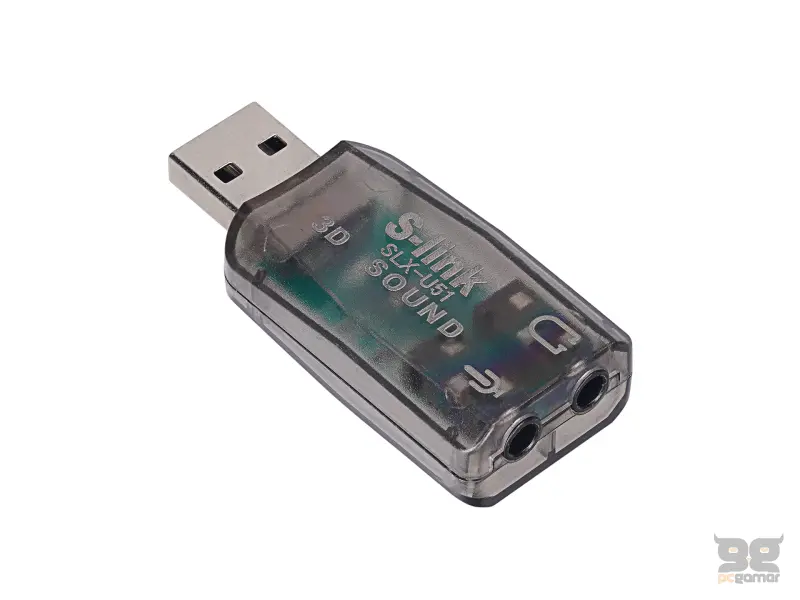 S-Link USB audio adapter SLX-U51 USB 2.0 - 2x 3.5mm