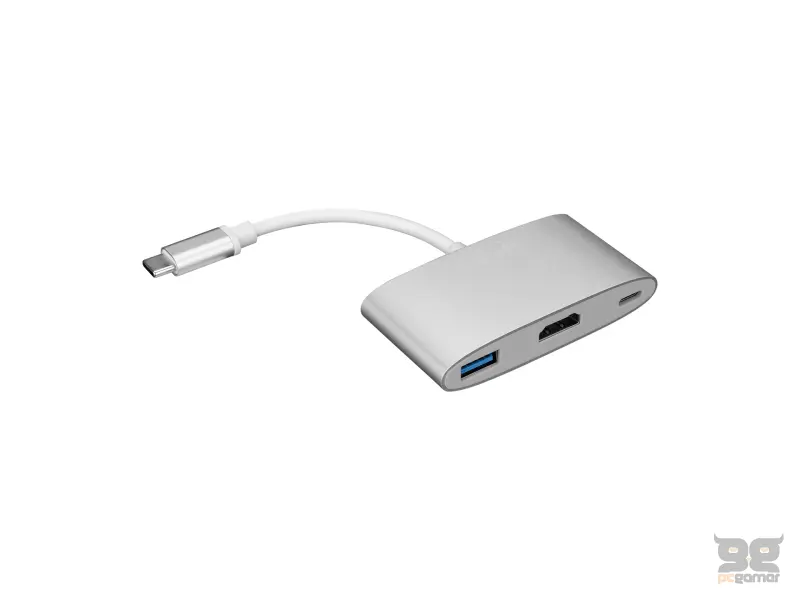 S-Link Adapter SL-USB-C68 USB Type-C - HDMI, USB 3.0, USB Type-C PD