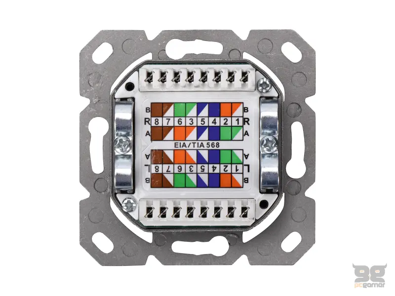 Digitus Uticnica CAT 6A, Shielded, 2x RJ45, LSA