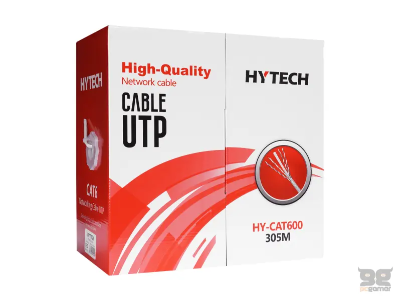 Kabl CAT6 UTP 305m Sivi