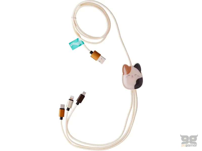 Squishmallows 3- in-1 charging cable - Cam