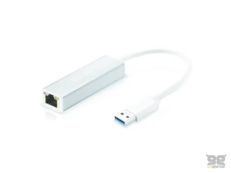 E-GREEN Mrežni adapter USB 3.0 - Gigabit LAN, White