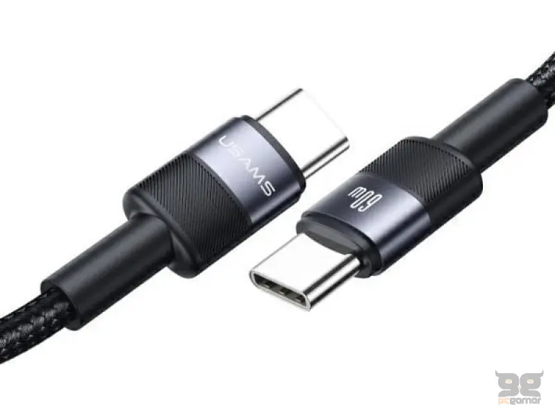 USAMS Kabl kapsule Type-C to C 1.2m Tarnish