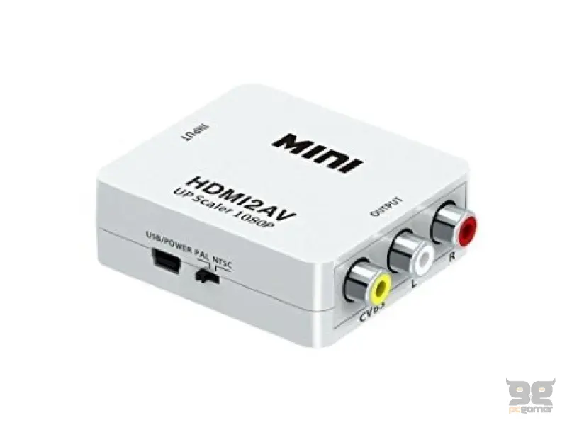 E-GREEN Adapter - Konvertor HDMI na AV - RCA 1080p