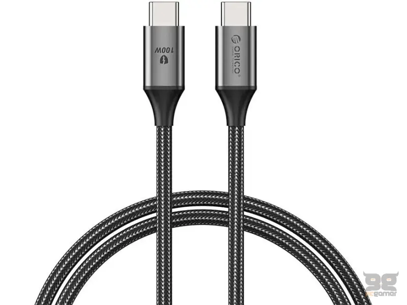 Orico Charging Cable 100W USB-C to C - black	