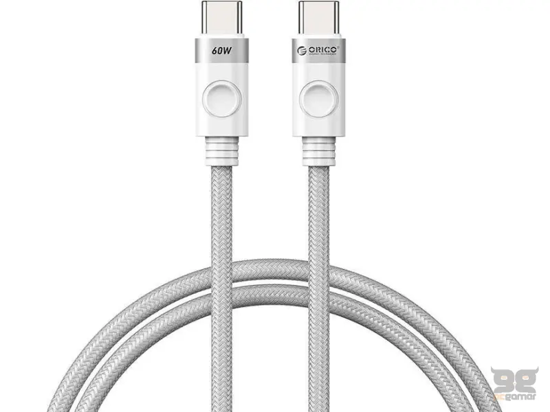Orico Charging Cable 60W USB-C to C - white