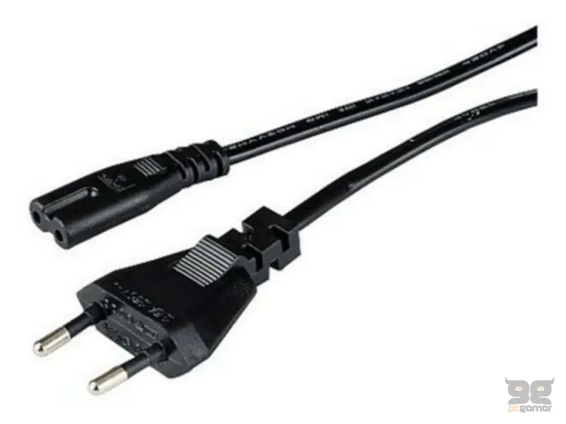 FAST ASIA Kabl naponski osmica 1.5m crni 