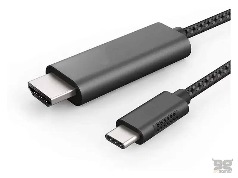 FAST ASIA USB tip C - HDMI kabl crni