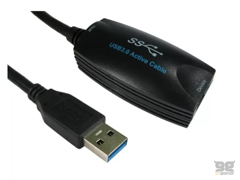 E-GREEN Kabl sa pojacivacem 3.0 USB A (M) - USB A (F) 5m