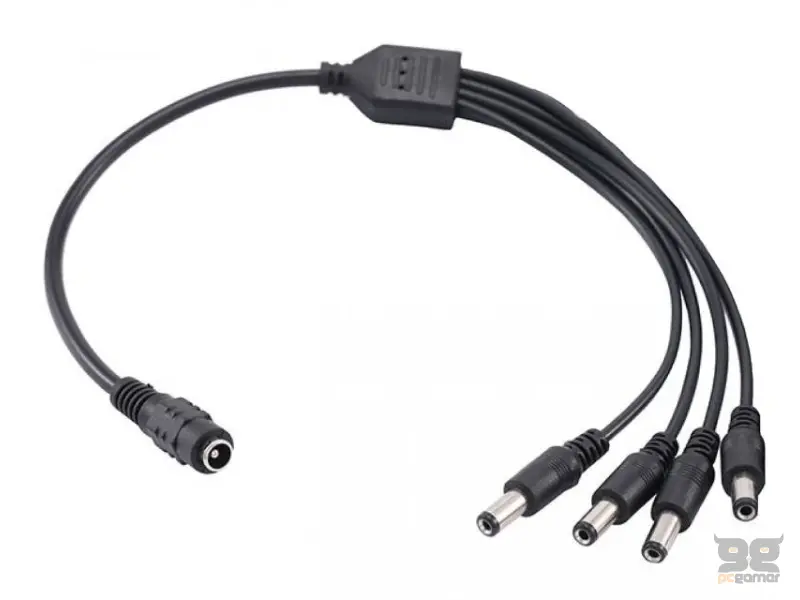 CERBERUS Konektor DC(M) 12V razdelnik 1-4 