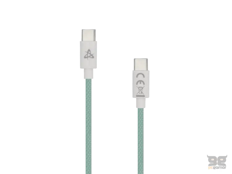 SBOX USB 3.0 TYPE C - TYPE C M/M 1M Zeleni 60W