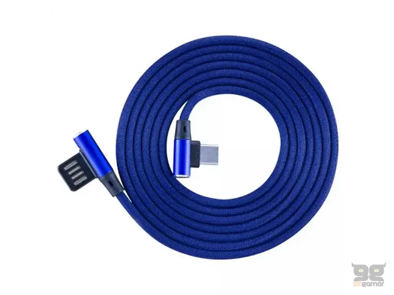 SBOX USB TYPE-C 90 M/M 1,5M Plavi