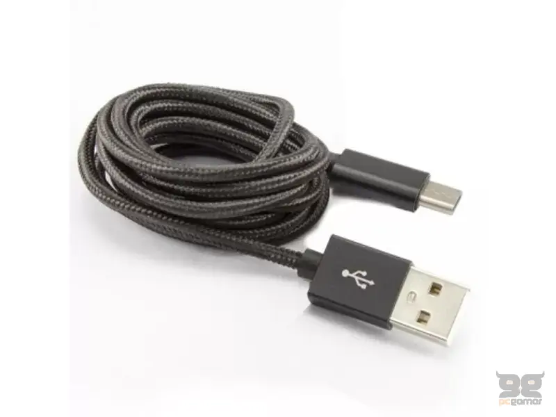 SBOX USB-TYPE C M/M 1,5M FRUITY CRNI