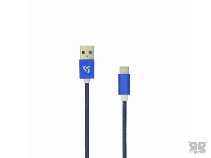 SBOX USB-TYPE C M/M 1,5M FRUITY PLAVI