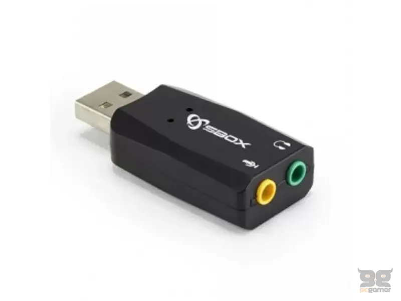 SBOX USB SOUND ADAPTER USBC-11 5.1/3D