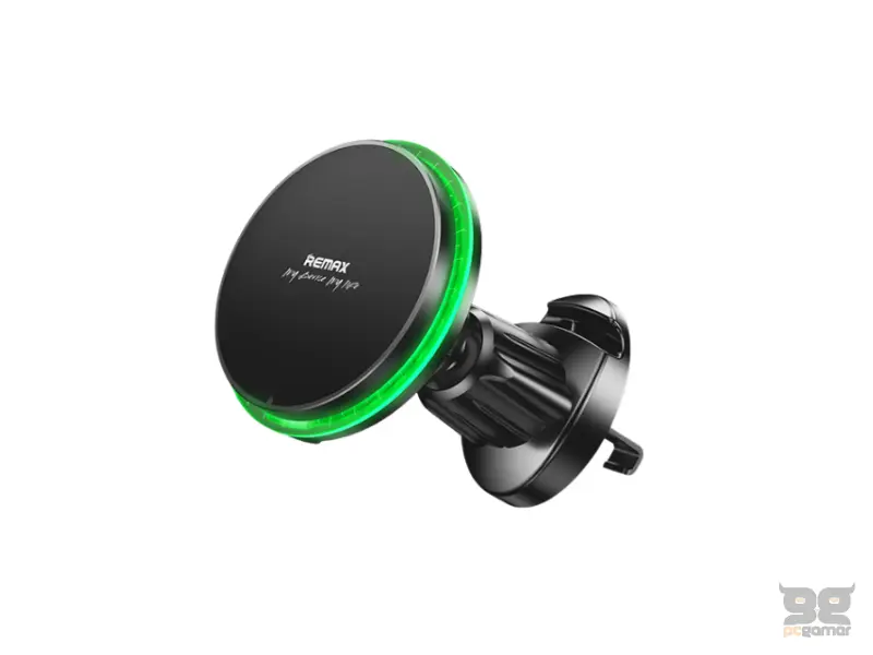 REMAX RM-C01 Držač telefona za auto sa Wireless 15W punjačem crni 